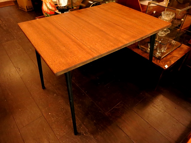 古材＋鉄足テーブル　オリジナル